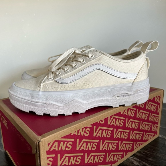 Marshmallow Sentry Old Skool Vans - Picture 4 of 12